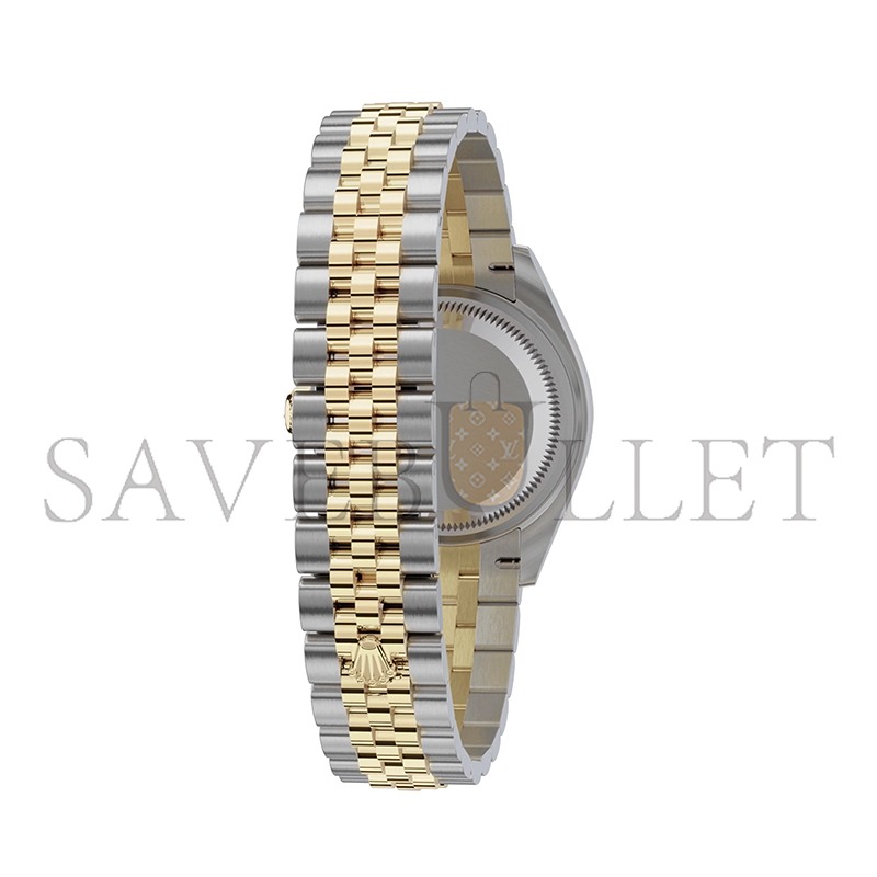 ROLEX DATEJUST 31MM CHAMPAGNE DIAMOND YELLOW GOLD 
